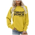 thumbnail image 1 of Puntoco moda mujer manga larga cuello sesgado Navidad impresión blusa otoño causal pulóver tops Puntoco Puntoco-5166, 1 of 3