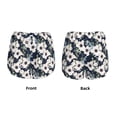 thumbnail image 5 of Haiem Floral Flowers Blue Women's 2 in 1 Running Shorts - Lightweight Athletic Workout Gym Yoga Breathable Sports Shorts Liner with Phone Pockets-XX-Large, 5 of 9