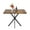Brown, variant on Holaki Square Dining Table,Mid Century Modern Square Dining Table for 4-6 Person,Coffee Table for Kitchen Dining Room,Office,Save Space