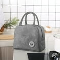 thumbnail image 3 of Mistaha 6L Portable Insulation Bag Lunch Tote Bag Thermal Cooler Handbag Reusable Waterproof Large Capacity, 3 of 8