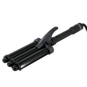 Hot Tools Pro Artist Black Gold 3 Barrel Waver Digital Hair Wave Iron HTIR8001BG