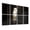 Color 2, variant on 8 Pack Art Acoustic Panels Sound Absorbing Black Butterfly White Spots Romantic Dark Floral Roses Moody Decorative Soundproof Wall Panels Self Adhesive for Nursery Game Room Bedroom 48"x32"