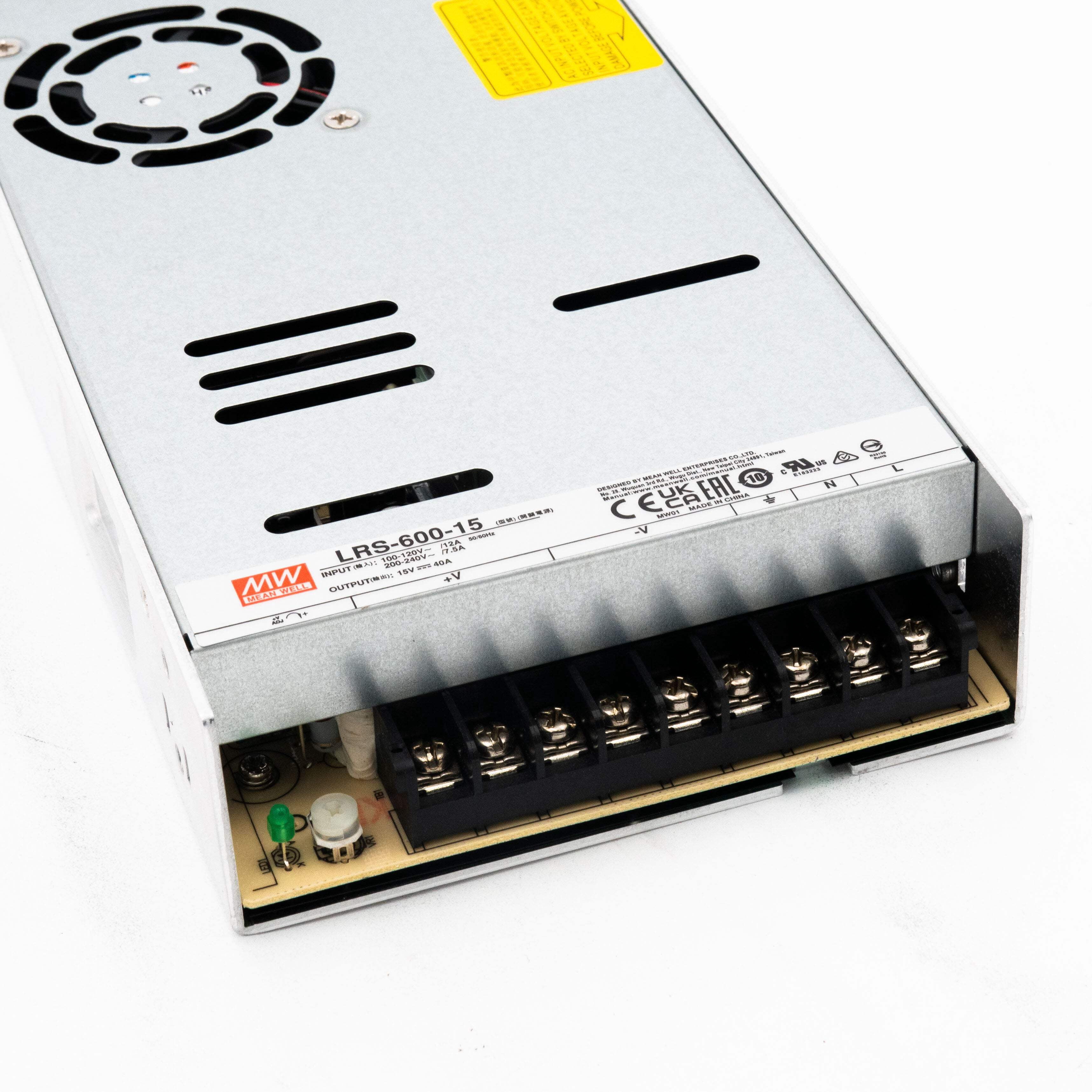Mean Well LRS-600-15 Power Supply 600W 15V