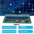 thumbnail image 3 of For Esp8266 Wifi 8 Channel Relay Module Esp12f Development Board Power Supply 5v728v Wireless Wifi, 3 of 5