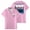 Pink, variant on Jey Uso Main Event Merch Shirt Women Men Camp Collar Short Sleeve V-Neck Fashion Shirts