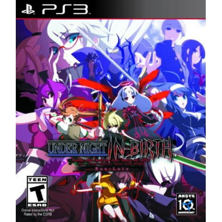 Under Night In Birth Exe:late (Aksys Games) (Best Games For Ps3 Under 20 Dollars)