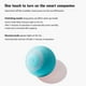 thumbnail image 3 of Smart Cat Ball Juguetes interactivos Automático Rolling Cat Teaser Productos para mascotas (Azul) Likrtyny Libre de BPA, 3 of 4