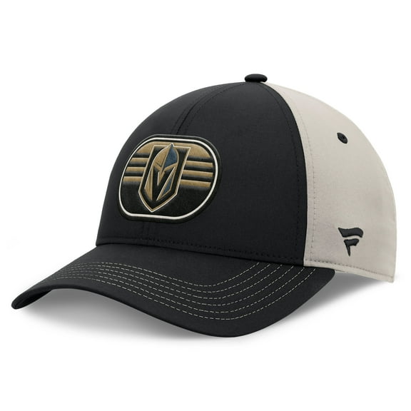 Men's  Fanatics  Black/Gray Vegas Golden Knights 2025 Stanley Cup Playoffs Locker Room Trucker Adjustable Hat