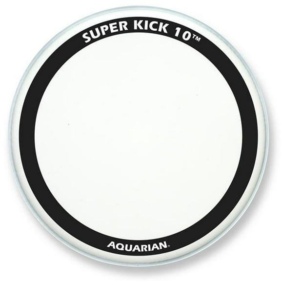 Aquarian Super-Kick 10 Bass Drum Head White Coated 22 in.