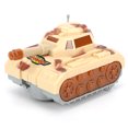 thumbnail image 1 of ABS niños simulación juguete tanque electrónico modelo militar con música ligera rueda universalTawny, 1 of 9