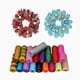 thumbnail image 2 of Cinta de malla polivinílica decorativa de 26cm y 10 yardas, cinta metálica de 10 pulgadas de ancho para decoración navideña, cintas para envolver Diy del Día de San Valentín, 2 of 4