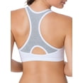 thumbnail image 3 of Sujetador deportivo Fruit of the Loom con cierre frontal para mujer, 3 of 3
