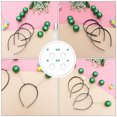 thumbnail image 2 of 4pcs Bolas delicadas Hoops para el cabello Creativo Brillante Headdress Noved Cabello Decors, 2 of 6