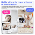 thumbnail image 2 of Monitor De Bebe Con Camara De Vision Nocturna Malubero, Blanco, 2 of 5