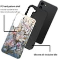 thumbnail image 3 of Case for Samsung Galaxy S23, Stained Glass Floral Magnolia Pattern Phone Case Military-Grade Drop Protection Cover for Women Girl - Glossy, 3 of 7