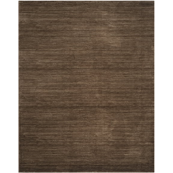 SAFAVIEH Vision Adrasteia Overdyed Solid Area Rug, Brown, 11' x 15'
