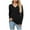Black, variant on SHE IS My Orders Placed Womens Long Sleeve Shirts Cotton Fashion Tops for Women Trendy Dressy Pullover Shirts for Women Crop Tops for Women Trendy
