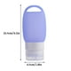 thumbnail image 5 of Yuarrent 1 Uds botellas de cosméticos de viaje Gel de sílice Mini contenedor vacío Gel de ducha para el cuidado de la piel tarros de champú Almacenamiento y organización del hogar Azul 40ml Yuarrent HA002266-04, 5 of 6