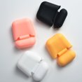 thumbnail image 4 of Seitruly Estuche para auriculares compatible con Bluetooth Reutilizable Desmontable Reemplazo de cubierta elástica de color sólido Reemplazo para Cables de audio/vídeo Rosado, 4 of 8