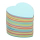 thumbnail image 1 of Uxcell Notas Adhesivas en Forma de Corazón de 2.7" x 2.7", Lindos Bloc de Notas Autoadhesivas 100 Hojas/Bloc, 4 Colores, 6 Blocs, 1 of 5