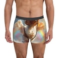 thumbnail image 1 of Balery Rainbow English Cocker Spaniel Calzoncillos bóxer para hombre, ropa interior de algodón suave y transpirable con cinturilla de nailon-XX-Large, 1 of 5