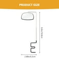 thumbnail image 5 of CIMAXIC Professional Bike Mirror Adjustable Cycling Mirror Convenient Riding Mirror Helmet Accessory,6.61"X2.36"X0.39", 5 of 5