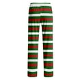 thumbnail image 4 of Zimjoy Green Pajama Pants Men Soft Elastic Waist Plaid Sleep Pant Casual Drawstring Warm Flannel Pajama Pants Comfy Loose Sleep Pant Christmas Sleep Bottoms with Pockets, Army Green L, 4 of 7