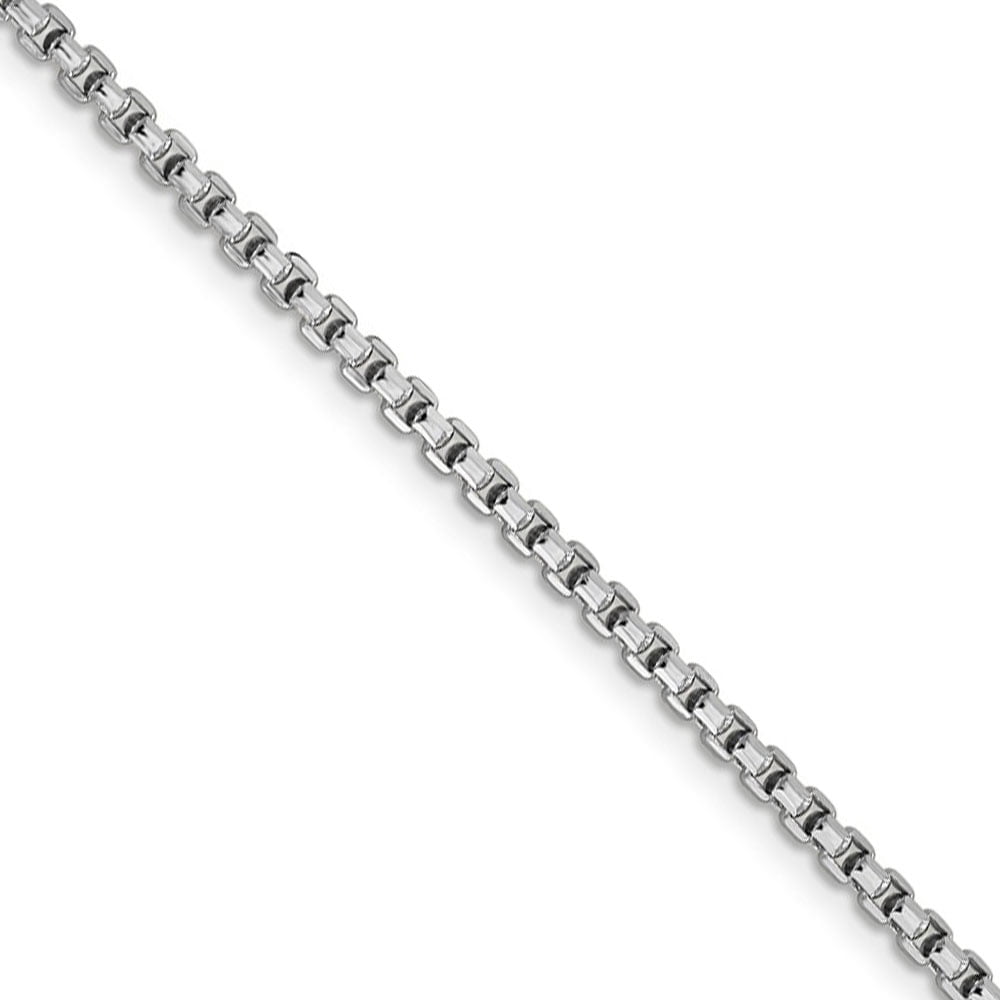 White Gold Box Chain