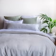 thumbnail image 2 of French Linen Body Pillow with removable Sham - Pebble Heather | BOKSER HOME, 2 of 5
