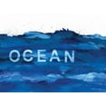 thumbnail image 2 of Marrott, Stephanie 18x15 White Modern Wood Framed Museum Art Print Titled - Ocean Blue, 2 of 4