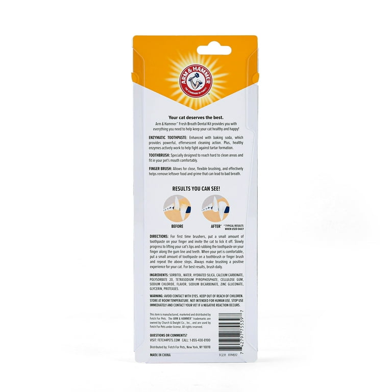 Arm & Hammer Fresh Breath Dental Kit for Cats photo 4