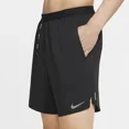 thumbnail image 3 of Pantalones cortos deportivos Nike originales de secado rápido para hombre, para correr, fitness, moda, con forro, informales, negros, 856837-011, 3 of 5