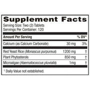 Weider Red Yeast Rice Plus 1200 mg. 240 Tablets