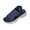A Dark Blue, variant on Womens Sandals Women's Fashionable Casual Outerwear Versatile Solid Color Breathable Mesh Round Toe Open-Toe Sandals Yellow 37