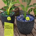 thumbnail image 2 of Rocas pulidas decorativas RIFNY, 1,5 kg, gravilla verde, 2 of 7
