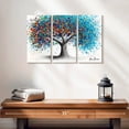 thumbnail image 2 of Elephant Stock Tree Of Optimism Wall Art - Horizontal Multi Panel Canvas - Living Room Wall Decor - Floral And Botanical Multi Panel - Gray And Gold Decor By Ashvin Harrison - 23" x 14", 2 of 4