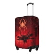 thumbnail image 2 of Uemuo Black Spider Web With Spiders Printed Washable Luggage Cover - Fashion Suitcase Protector Fits 18-32 Inch Luggage -Large, 2 of 9