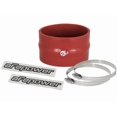 thumbnail image 1 of Advanced FLOW Engineering Air Intake Hose Coupler 59-00060 Magnum Force; 3-1/2 Inch Inside Diameter; 2-1/4 Inch Length; With Hump; Red; Silicone; With 2 Worm Gear Clamps, 1 of 3