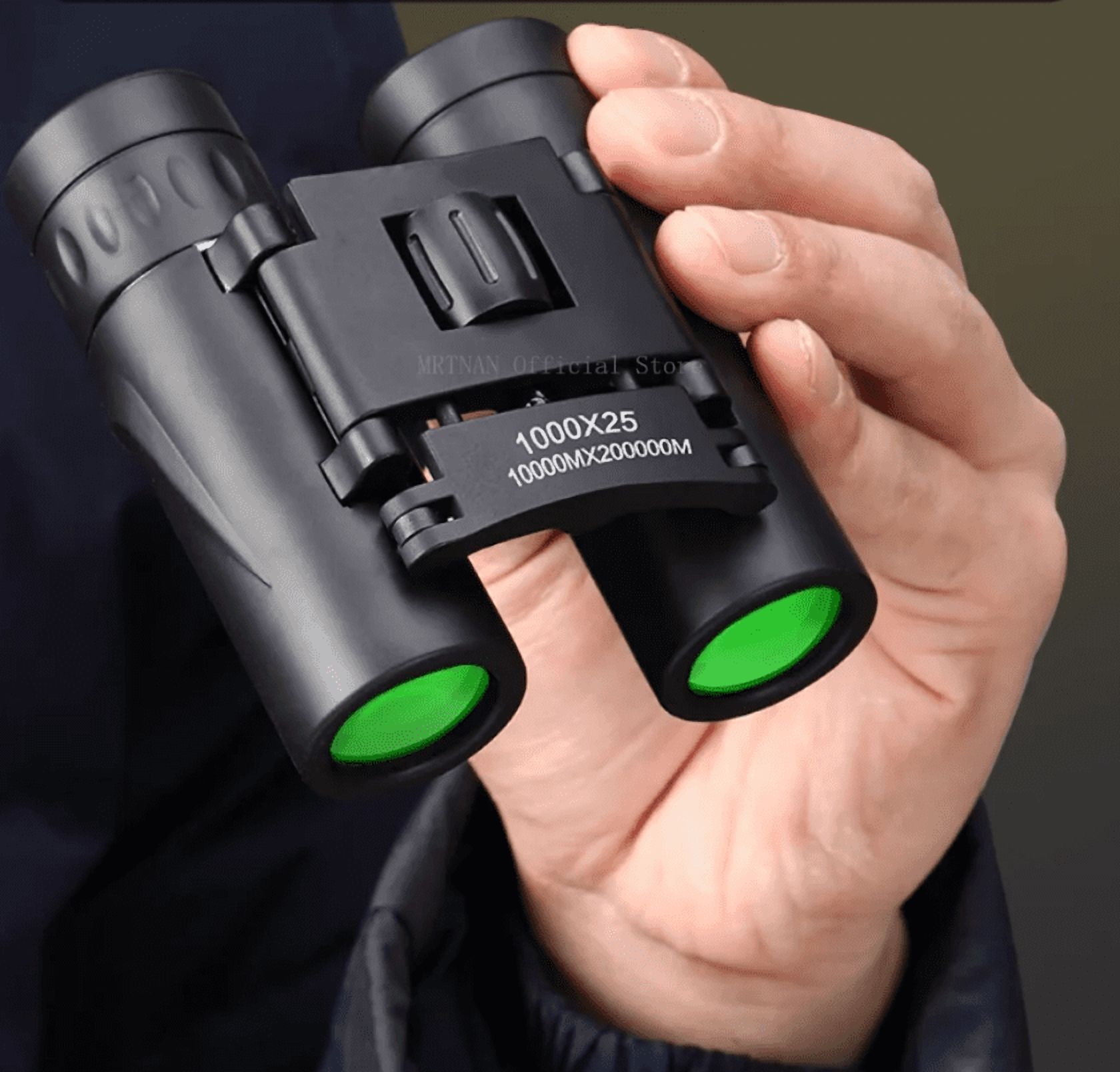 1000X25 Zoom Telescope Professional BAK4 HD Powerful Binoculars Long Range Portable Monocular or Camping Tourism Outdoor