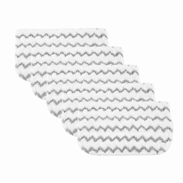Paquete de 5 Almohadillas Repuesto para Mopa Vapor Aspiradoras Steam Mop S1000 S1000A S1000C S1000WM S1001C