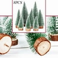 thumbnail image 2 of 8 piezas. Mini árbol de Navidad de 3 tamaños, abeto en miniatura falso, mini árbol de Navidad verde, figuras pequeñas de decoración navideña de 10/15/20 Cm, 2 of 4