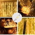 thumbnail image 3 of AGPTEK Curtain LED String Lights 8 Modes Fairy Lights USB String Light Fit Christmas Party Wedding Decoration, 3 of 7