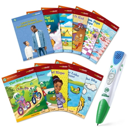 LeapFrog LeapReader Learn-to-Read 10-Book Mega Pack, Stylus Included, Reading Toy for Kids