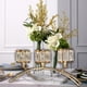 thumbnail image 1 of Candelabro Macarena de cristal de 3 brazos soporte de vela decorativo, 1 of 8