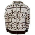 thumbnail image 1 of Big Lebowski - Sweater Zip Costume Hoodie, 1 of 1