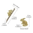 thumbnail image 2 of Whimsical Rabbits Figurine,Garden Bunny Climbing The Stairs Statues, Easter Day Rabbits Sculptures,Cute Bunny Figurines Garden Decor for Indoor Outdoor,Rabbit Flower Pot Hugger, 2 of 9