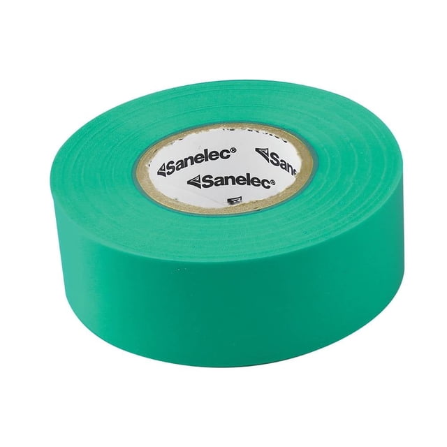 Cinta Sanelec De aislar, modelo 5762, color verde