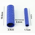 thumbnail image 4 of Accesorios modificados para motocicleta, cubierta de bocina de goma para manillar, cubierta para manillar de conductor asistido por energía para vehículo eléctrico [azul], 4 of 7
