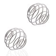 thumbnail image 1 of Boule Shaker en Acier Inoxydable pour Mélanger les Protéines (Diamètre 2.16 Pouces), 1 of 5