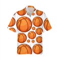 thumbnail image 2 of Camisa de diseño para hombre con estampado 3D de baloncesto, camisa de gran tamaño para verano 2024, para viajes, playa, Hawái, hawaiana, estilo Harajuku, con flores, 2 of 4